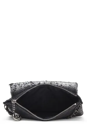 Chanel,  Silver Metallic Lambskin Mineral Nights Evening Bag, Multi