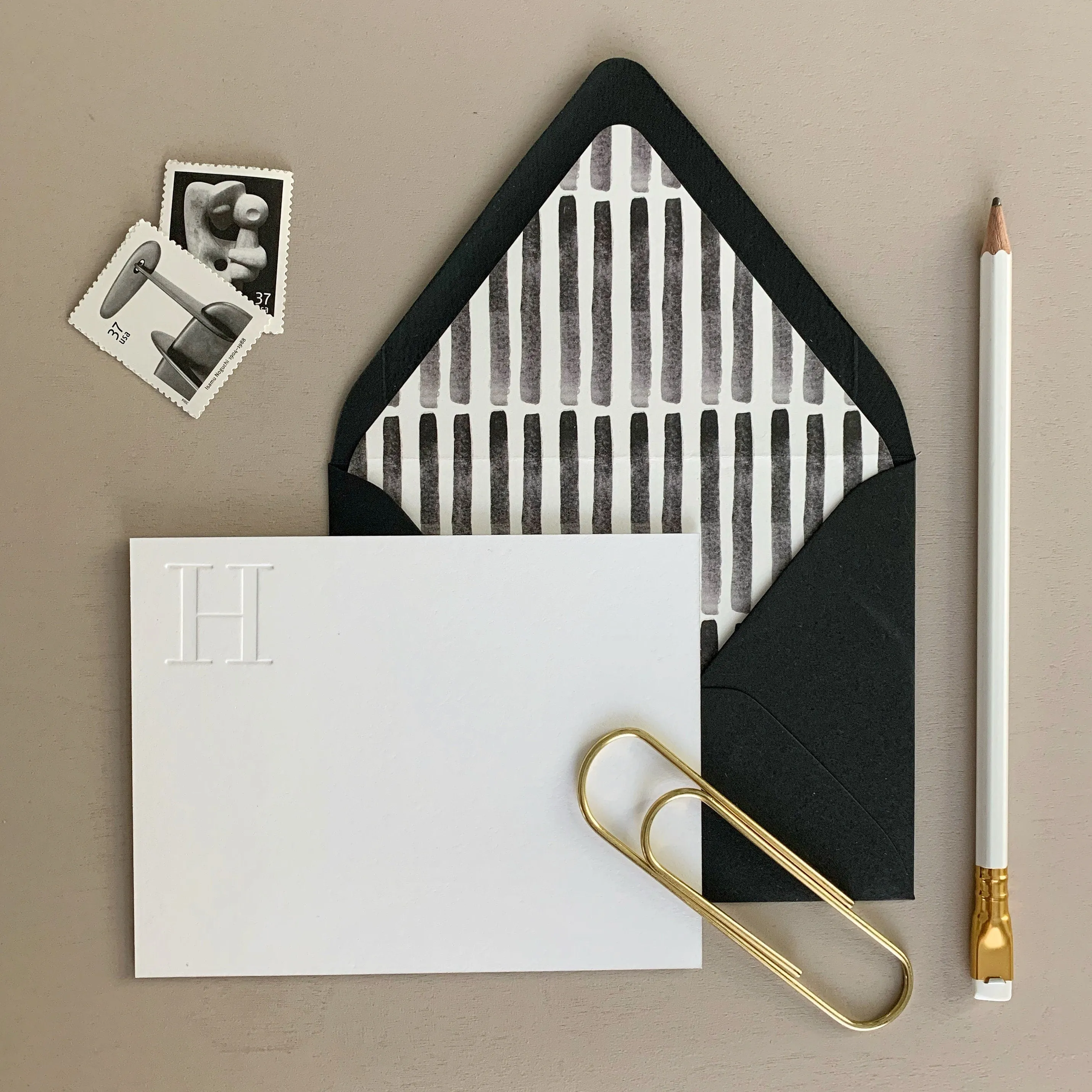 Chevron Pattern Envelope Liners