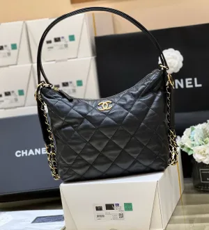 CHLMaxium Old Hobo Bag Black For Women, Women&#8217;s Bags 14.4in/37cm AS3488 B08857 94305