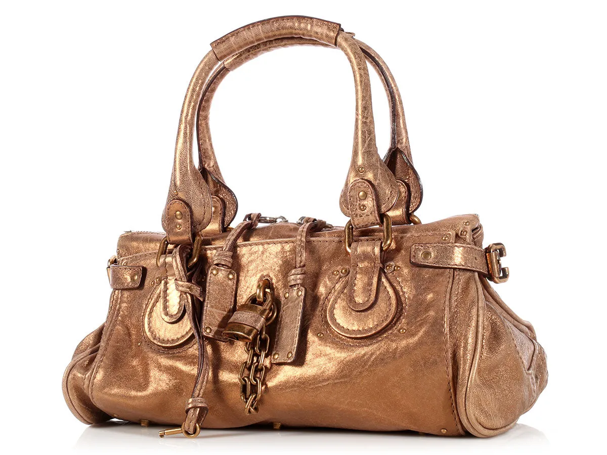 Chloé Bronze Paddington