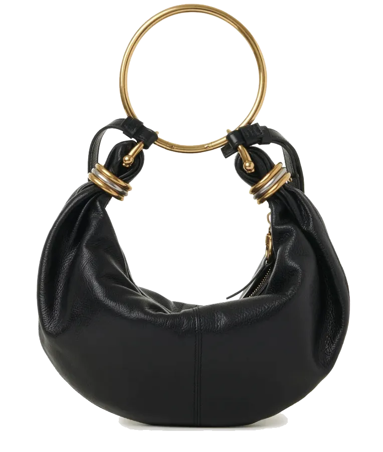 CHLOE SMALL HOBO BRACELET BAG BLACK
