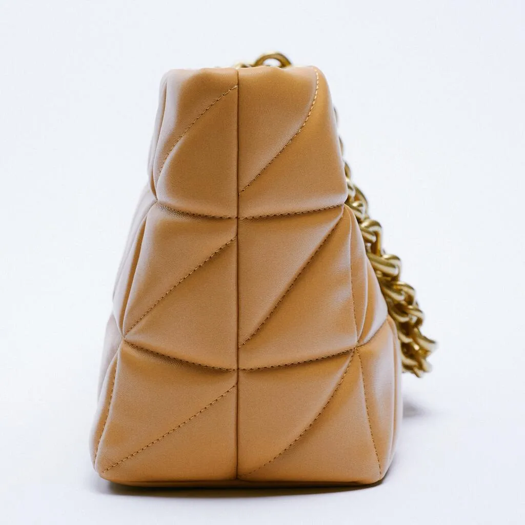 Christmas Gift Bands Quilted Thick Chain Large Tote Bag Designer Women Shoulder Bags Luxury Pu Leather Lady Handbags Lingge Big Purses 2021 Sac