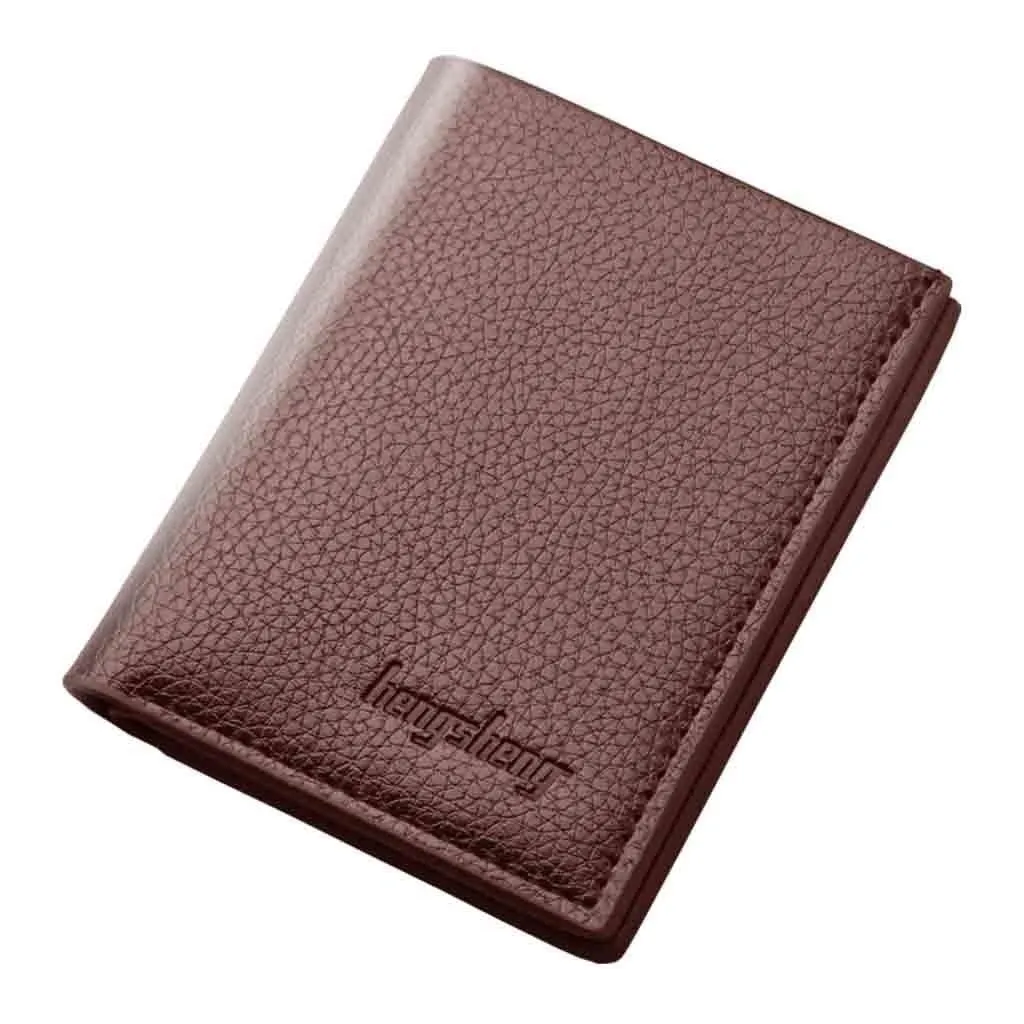 Classic Bifold Vertical Men's Wallet Ultra Thin
