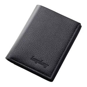 Classic Bifold Vertical Men's Wallet Ultra Thin