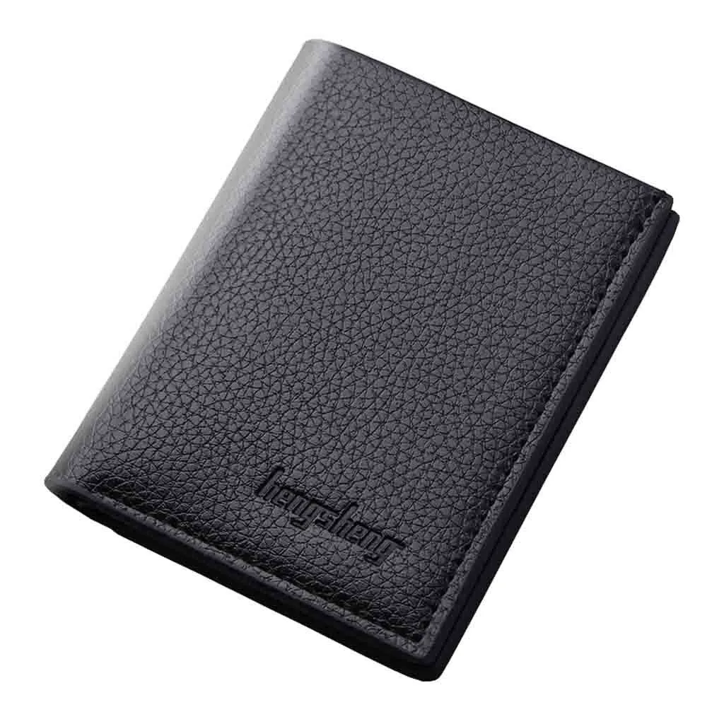 Classic Bifold Vertical Men's Wallet Ultra Thin