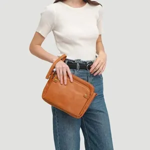 Climy™ - Crossbody Leather Shoulder Bags and Clutches