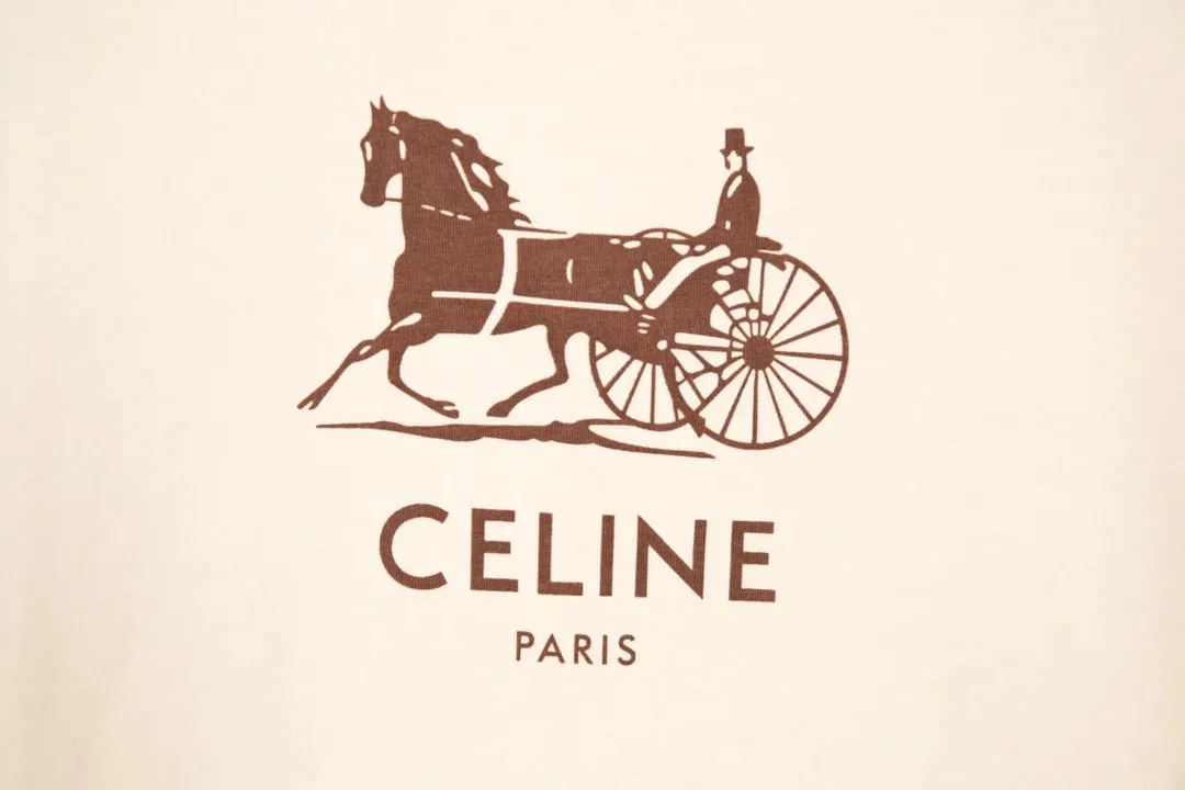 CÉLINE C CHARM QUILTED CALFSKIN LEATHER BACKPACK