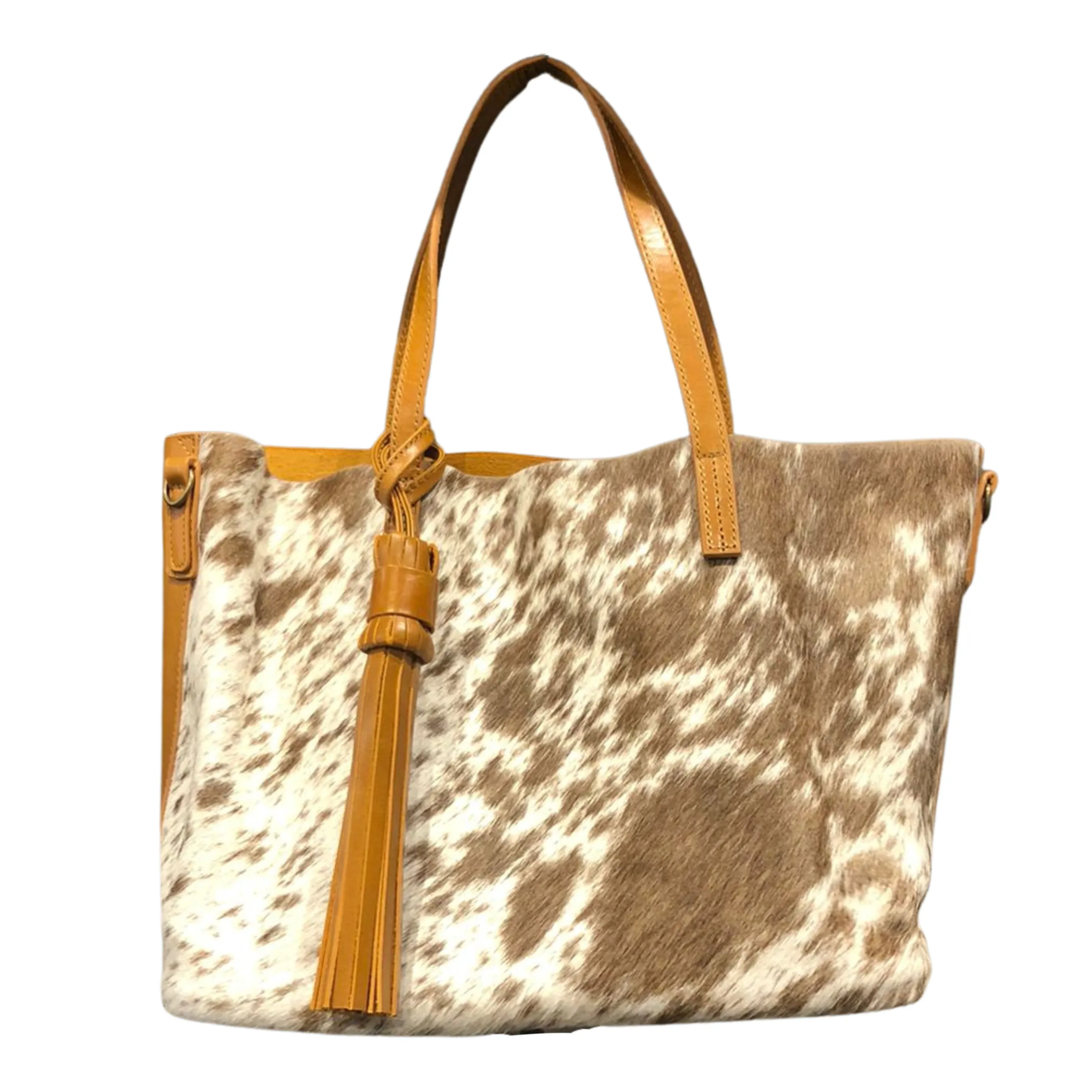 Clutch Crossbody Black And White Hair Briso