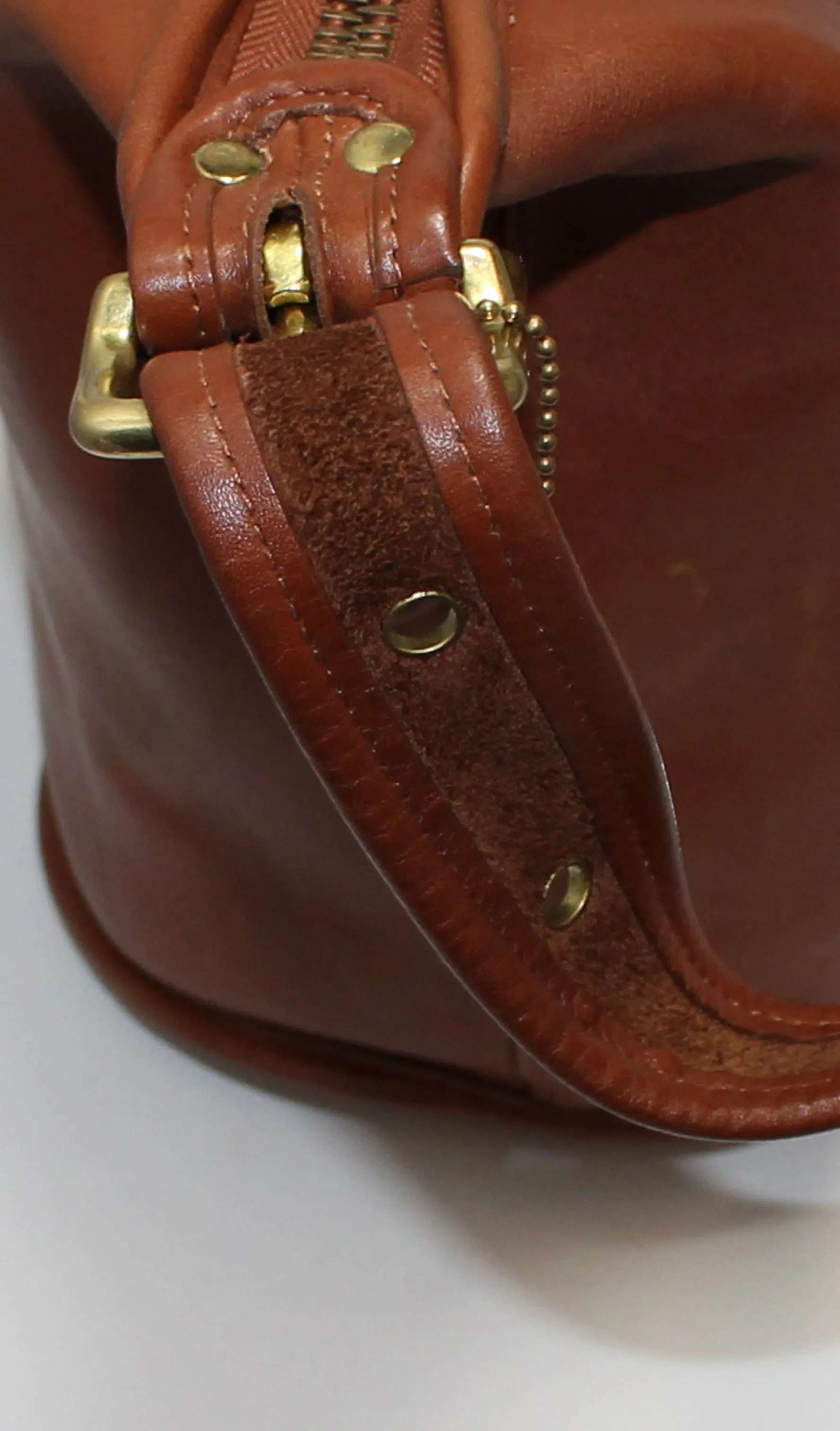 Coach Purse: 9953 Brown Helen's Legacy Duffle Bag