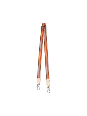 Consuela | Slim Crossbody Strap - Orange Webbing
