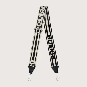 Corridor Bag Strap - Licorice   Silver