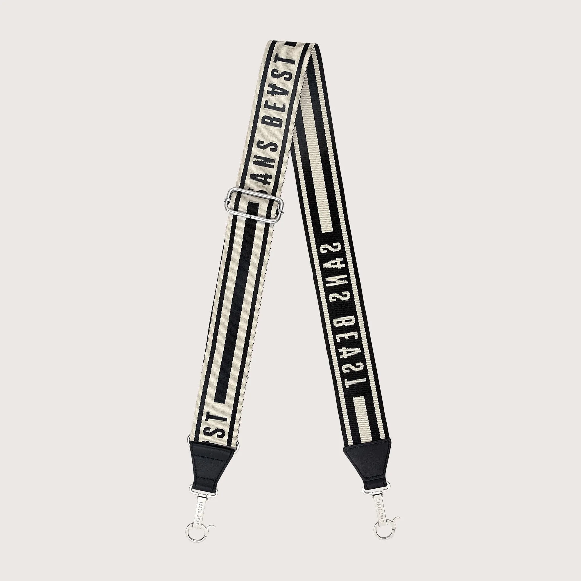 Corridor Bag Strap - Licorice   Silver