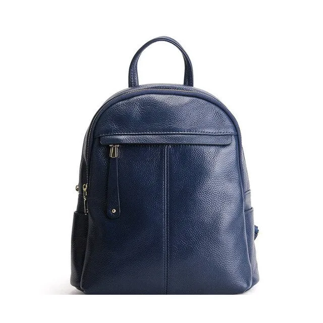 Cow Leather Girls Backpack