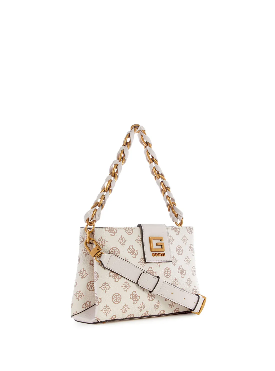 Cream Logo Alva Crossbody Bag