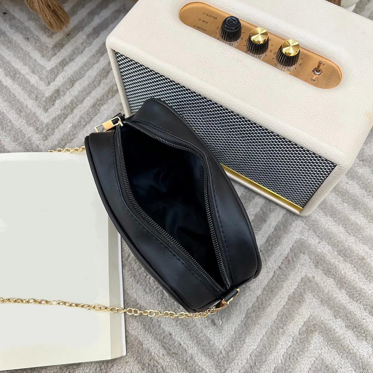 Crossbody Bag for Women Women Messenger Bag Fashion Simple Trend Chain Shoulder Purse Practical