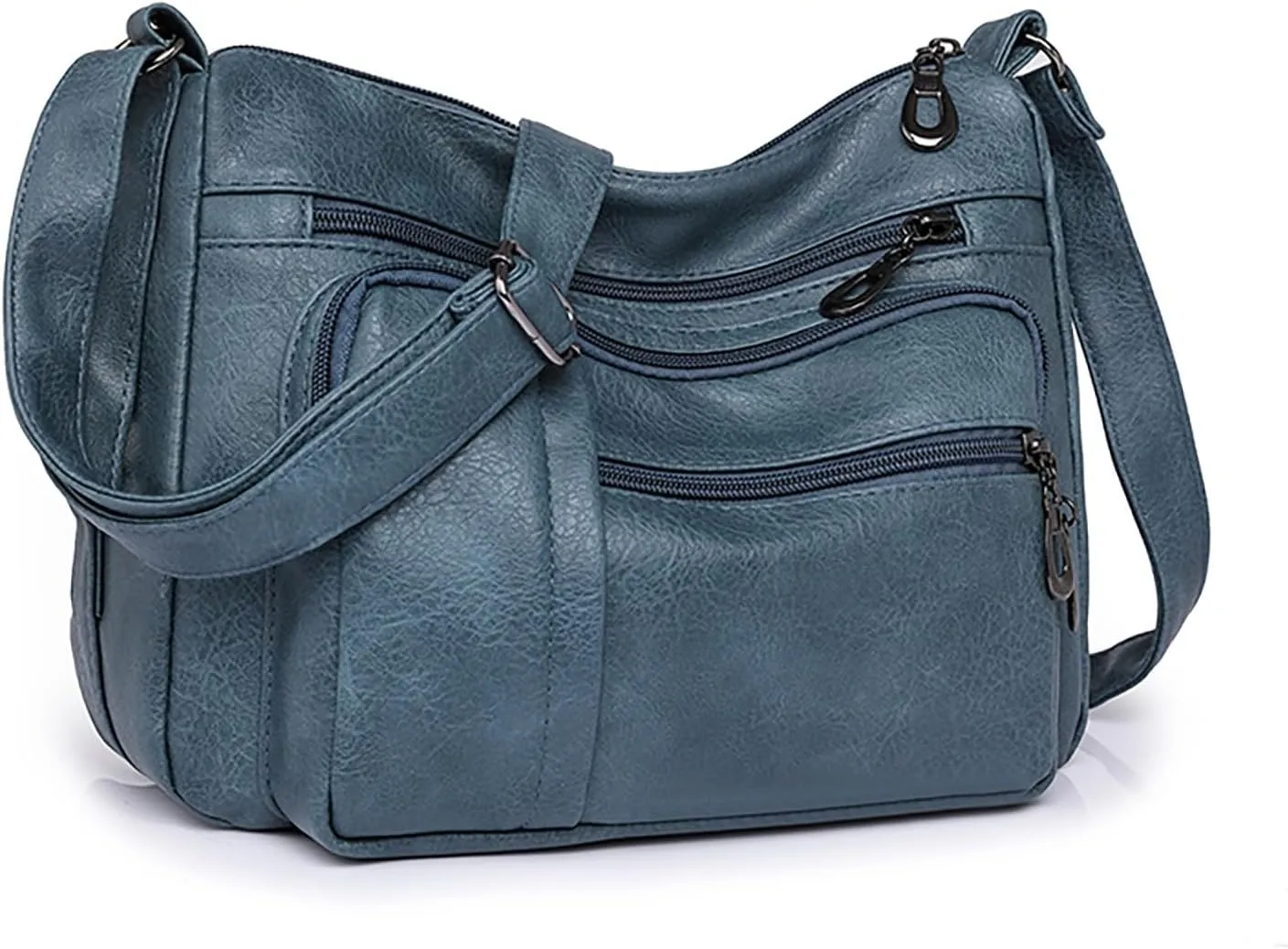 Crossbody Bag for Women Women Vintage Soft Leather Water Proof Fashionable Crossbody Bag Classic Lightweight