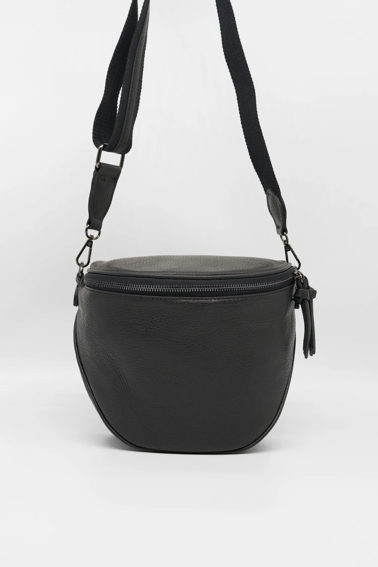 Crossbody-Bag KENNY aus genarbtem Leder