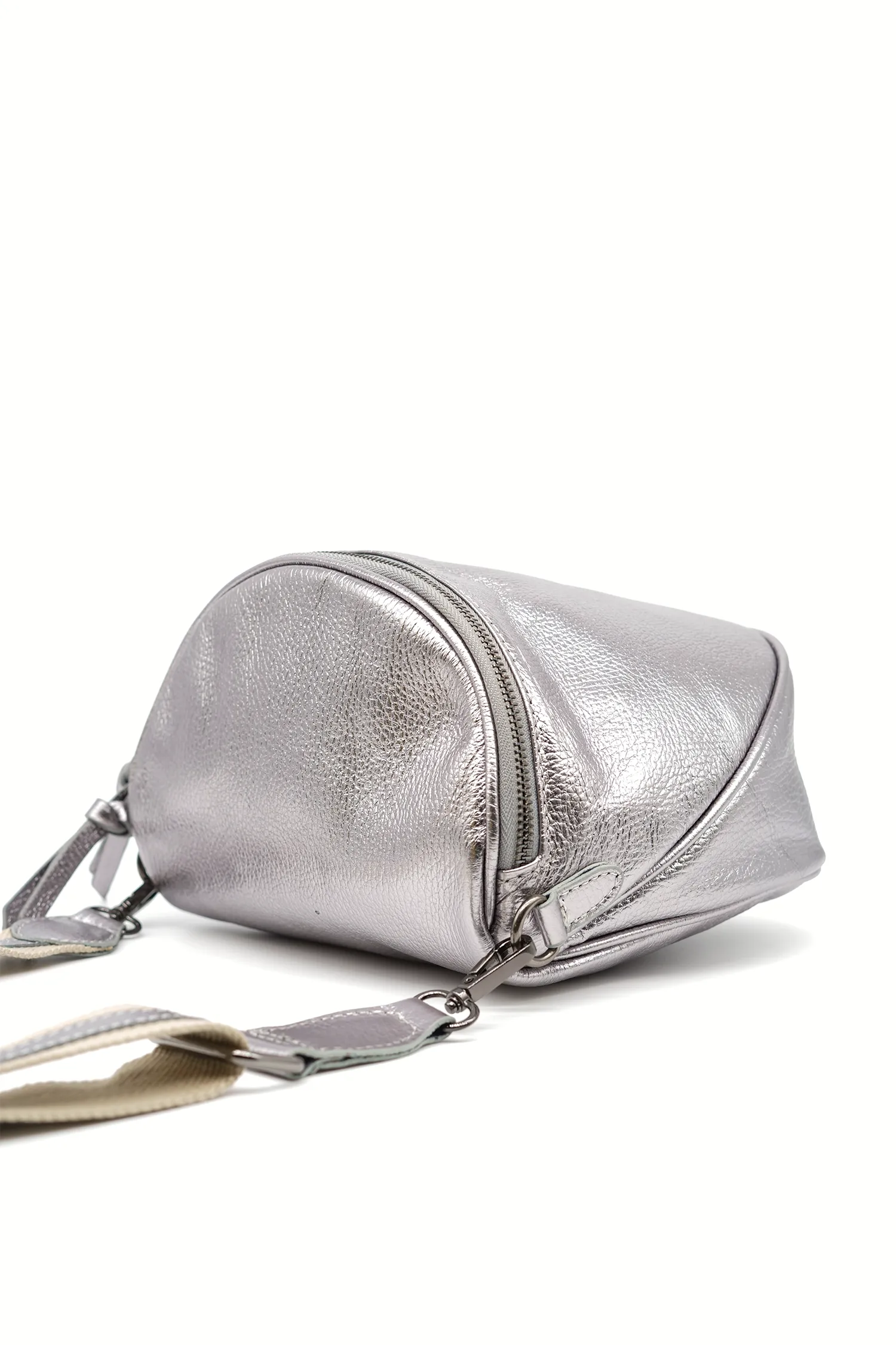 Crossbody-Bag KENNY aus genarbtem Leder