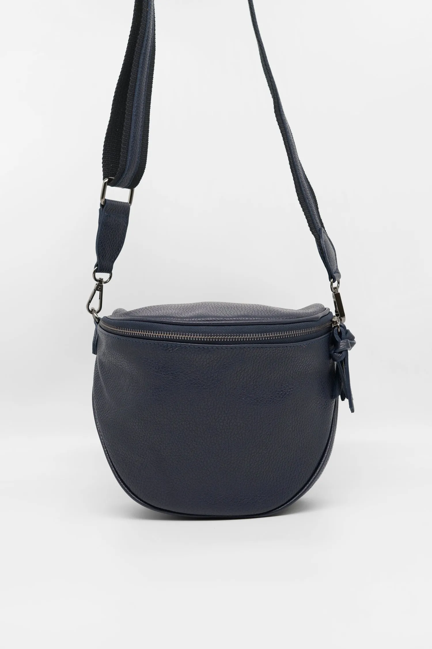 Crossbody-Bag KENNY aus genarbtem Leder