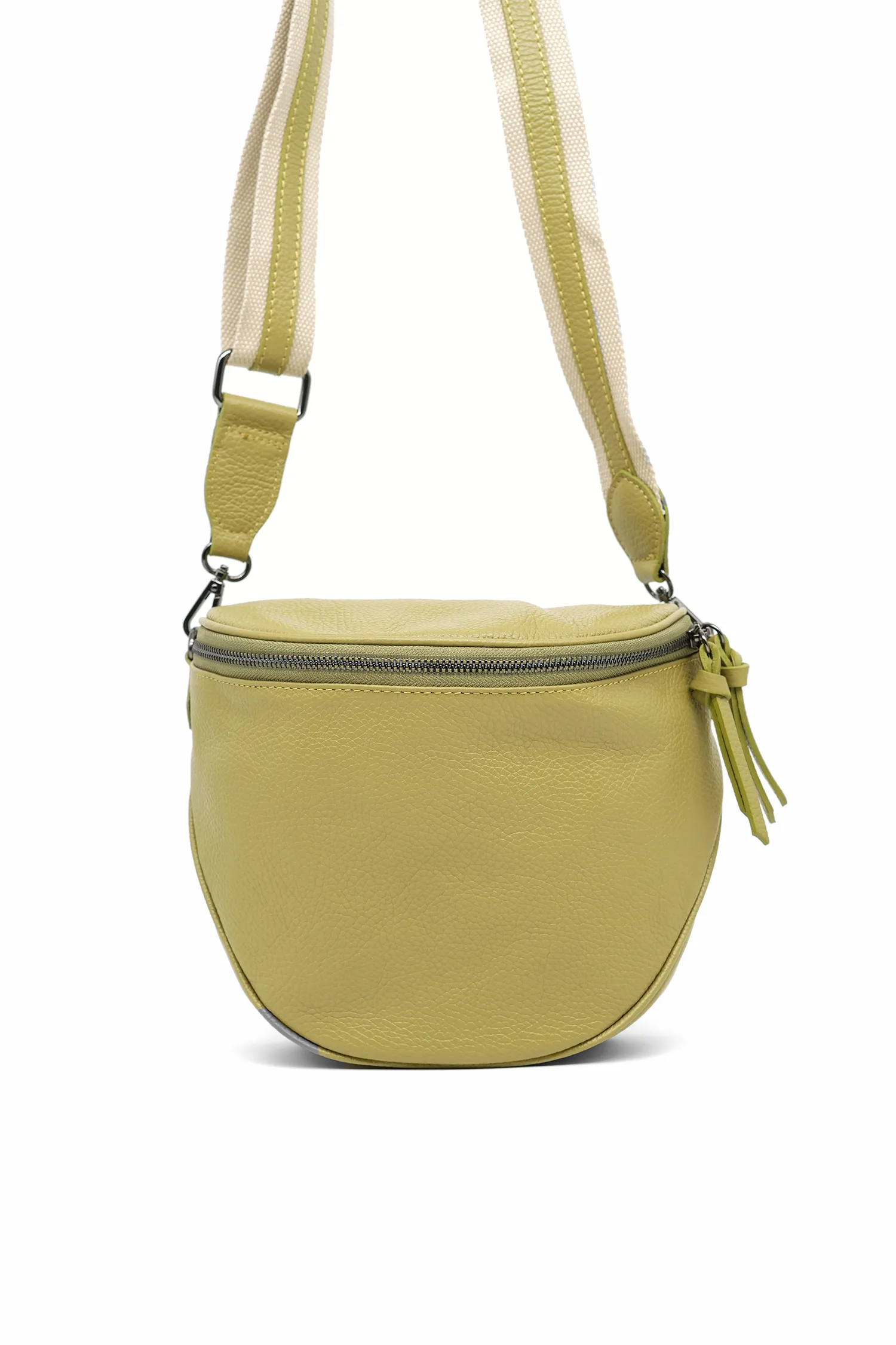 Crossbody-Bag KENNY aus genarbtem Leder