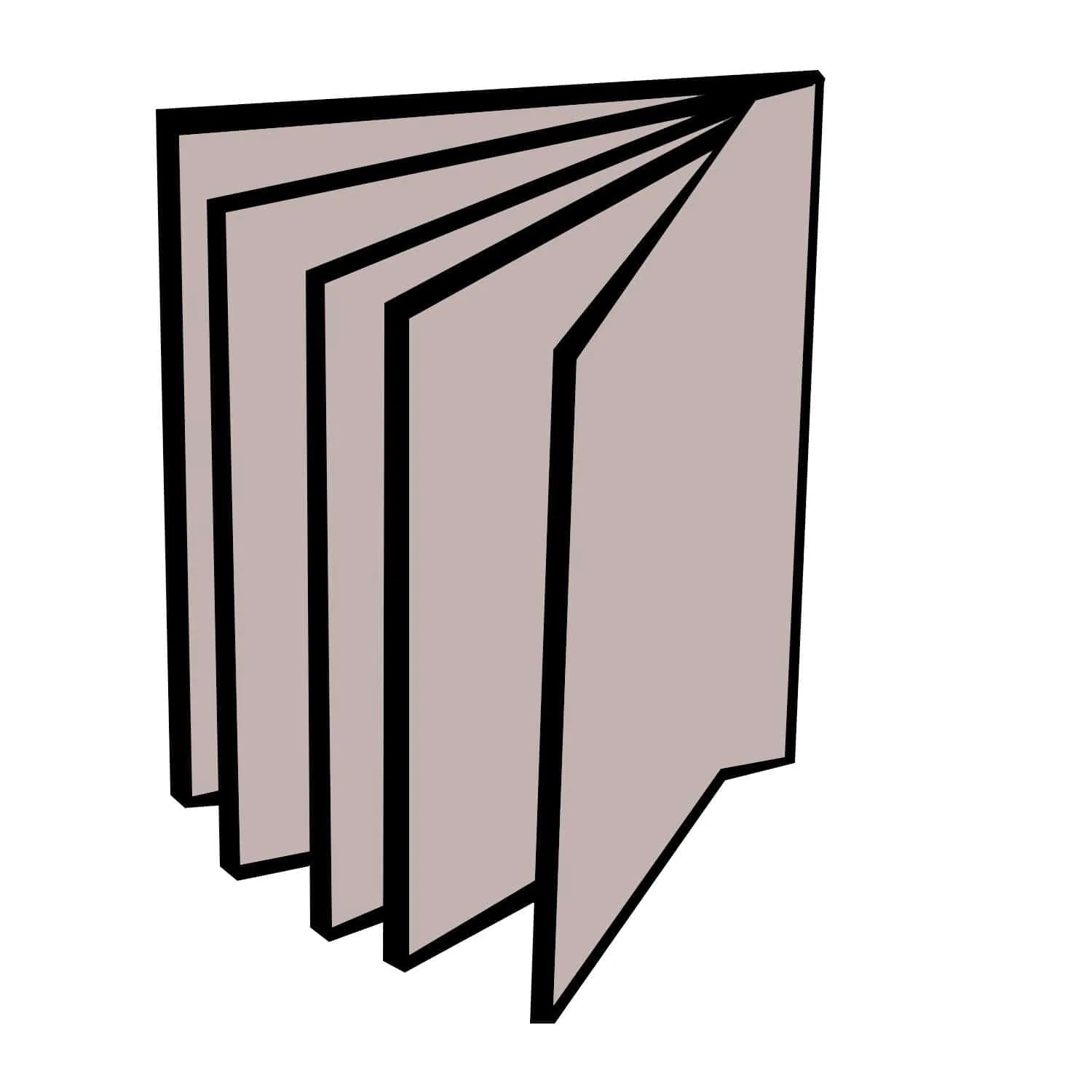 CTM® Vinyl Window Inserts for Vertical Bifold or Trifold Wallets (6 Sleeves)