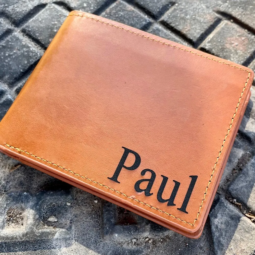 Customized Luxury Engraved Wallets