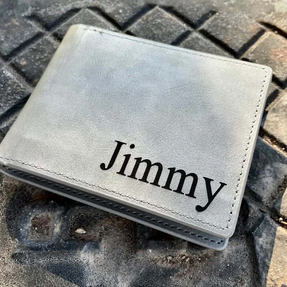 Customized Luxury Engraved Wallets