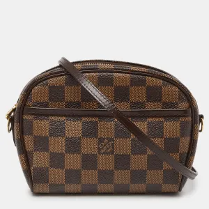 Damier Ebene Canvas Ipanema Pochette Bag