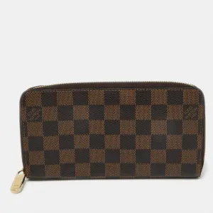 Damier Ebene Canvas Zippy Wallet