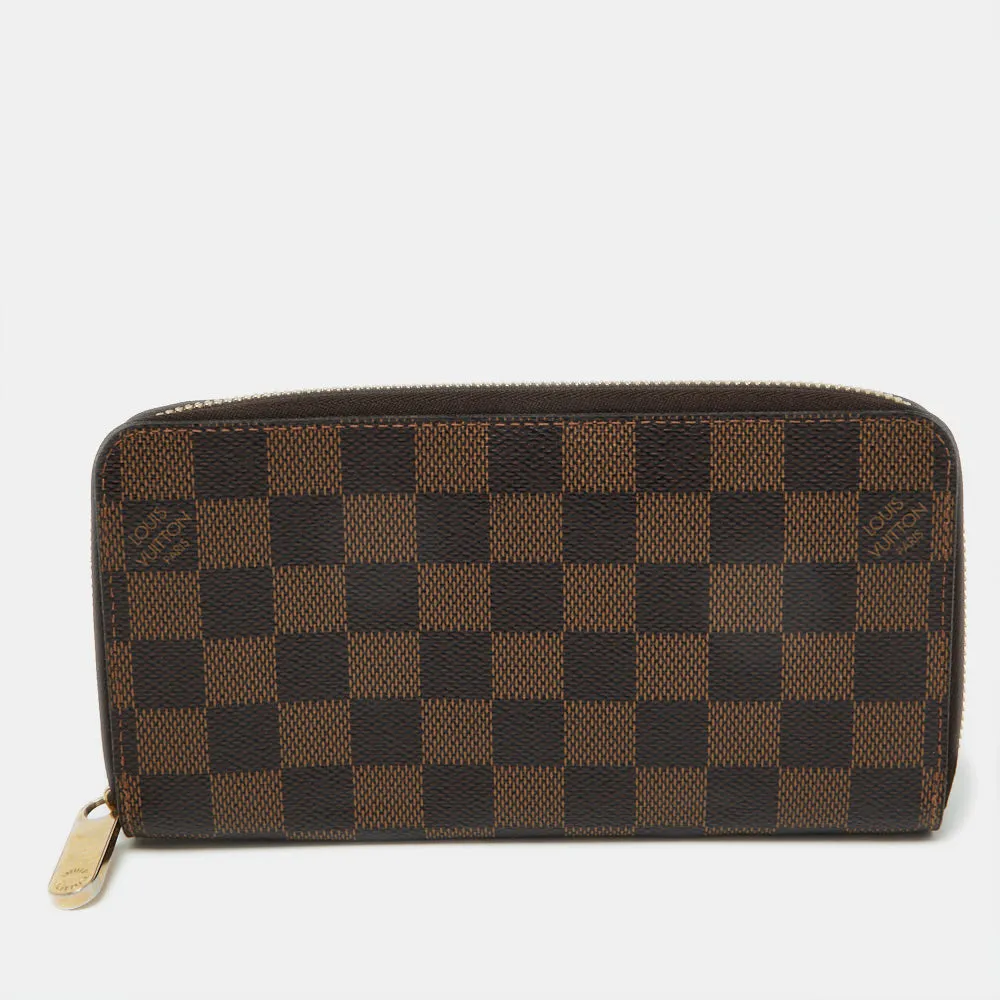 Damier Ebene Canvas Zippy Wallet