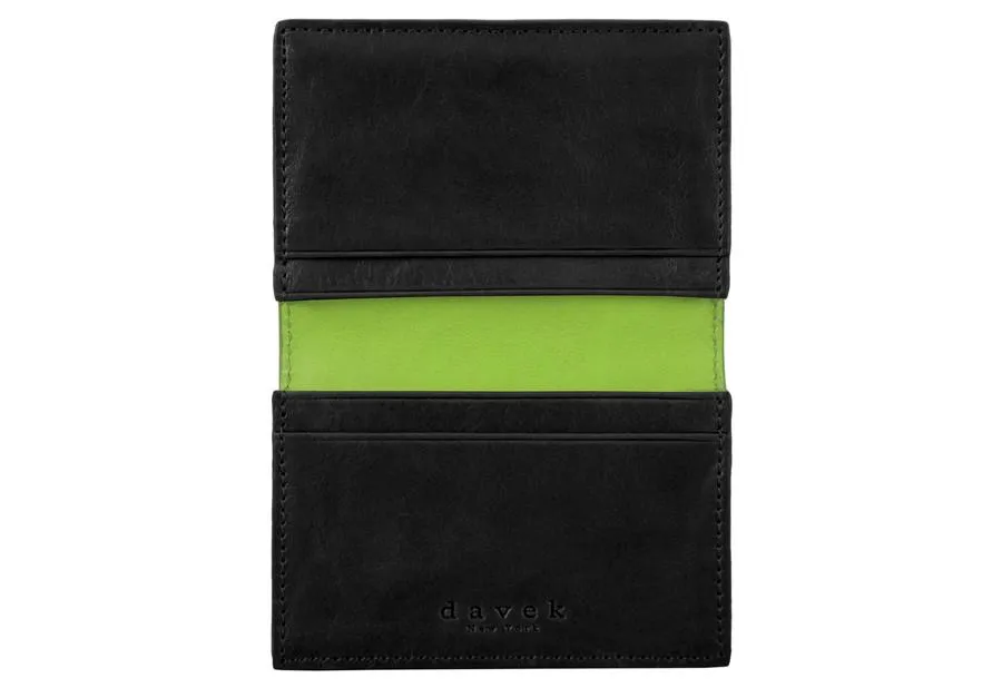 Davek Card Case - Black - (GIFT PACK ITEM)