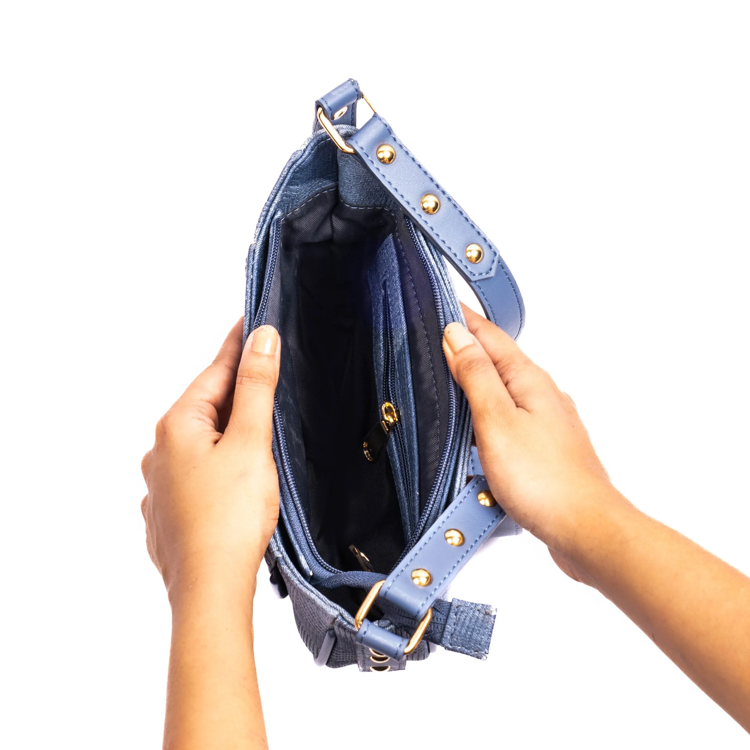 Denim Dusk Hobo/Shoulder Bag