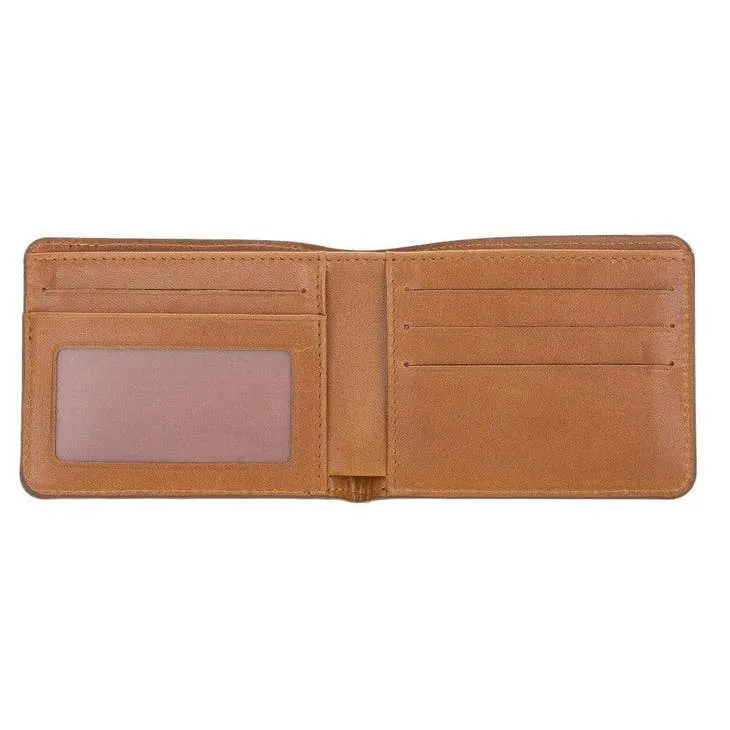 Dennis Men's Handmade Genuine Leather Wallet