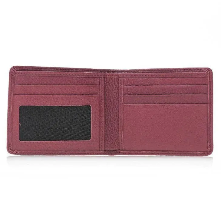 Dennis Men's Handmade Genuine Leather Wallet