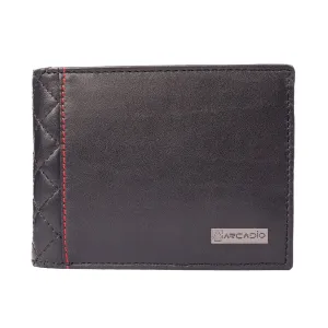 DIAMOND CRUSH Leather Wallet ARW1001BK