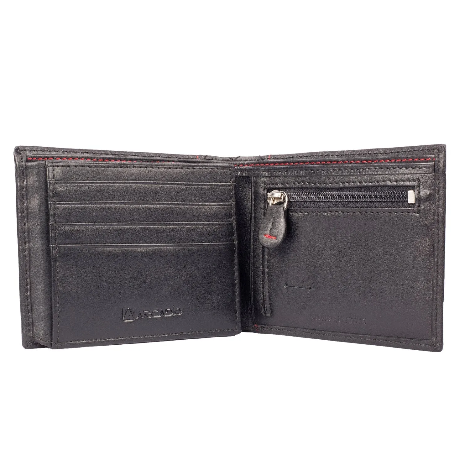 DIAMOND CRUSH Leather Wallet ARW1001BK