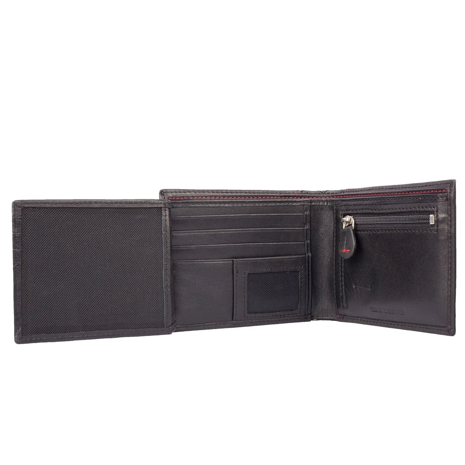 DIAMOND CRUSH Leather Wallet ARW1001BK