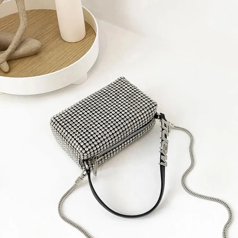Diamond Hoo Clutch Design Handbag