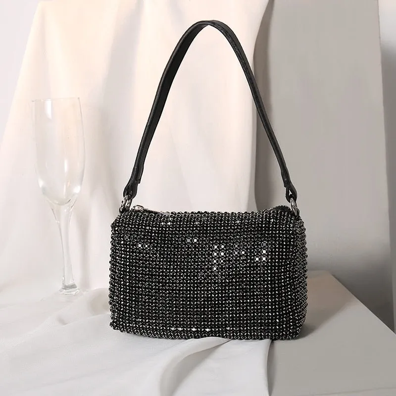 Diamond Hoo Clutch Design Handbag