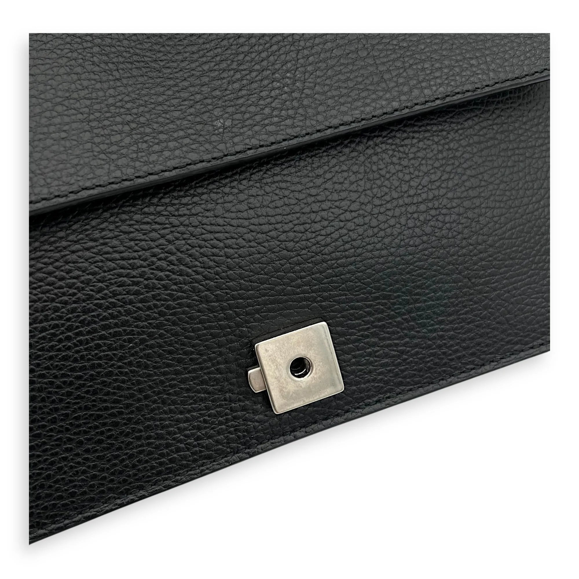 Dionysus Crossbody Bag Black in Calfskin, Ruthenium hardware