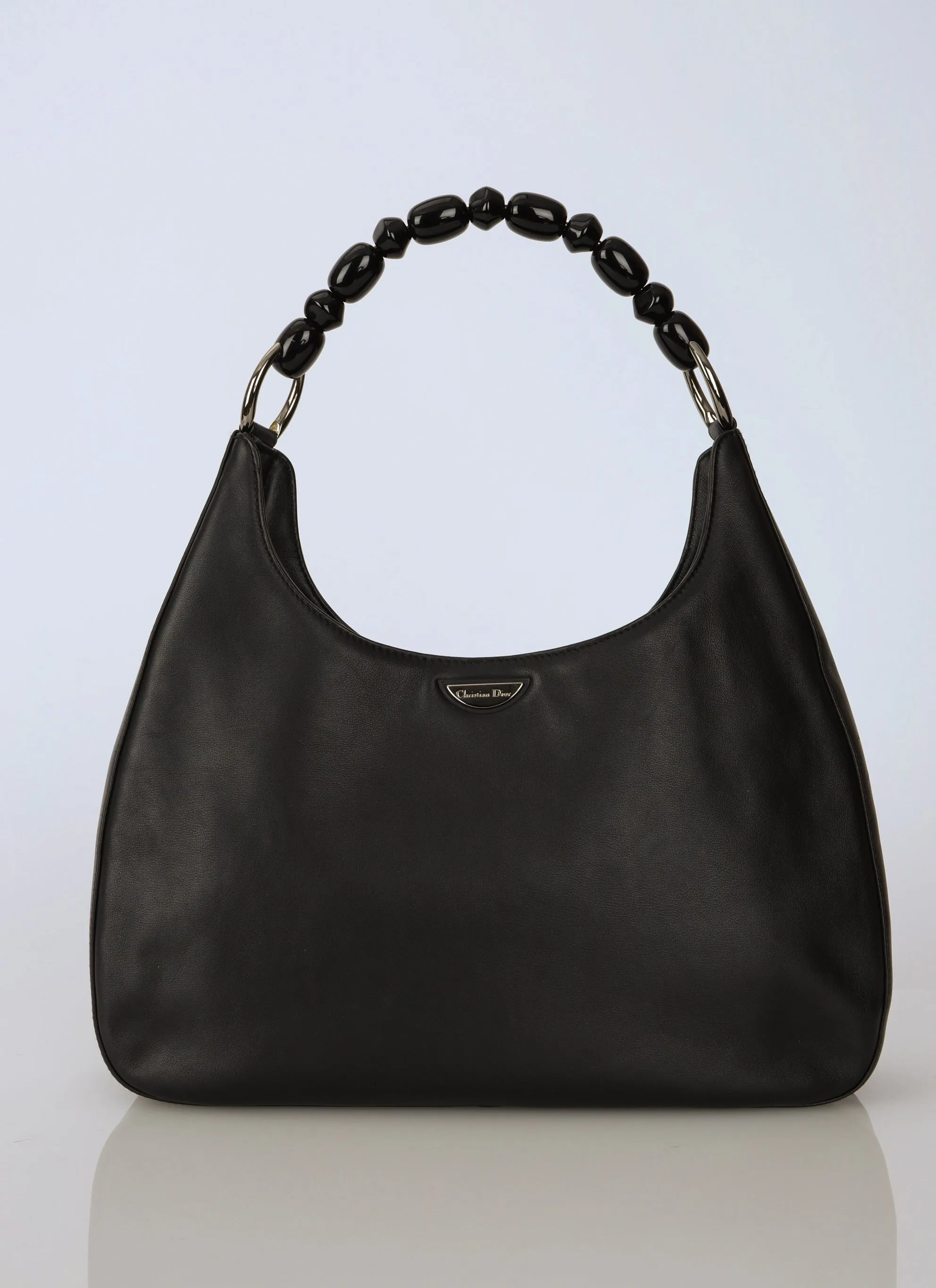 Dior Calfskin Maris Pearl Hobo Bag