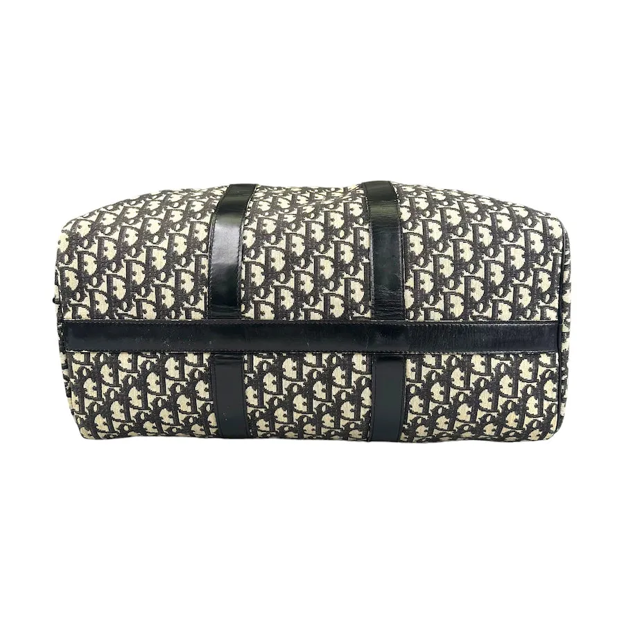 DIOR MONOGRAM CANVAS VINTAGE 45 BOSTON DUFFLE BAG - CLASSIC 1038FJ
