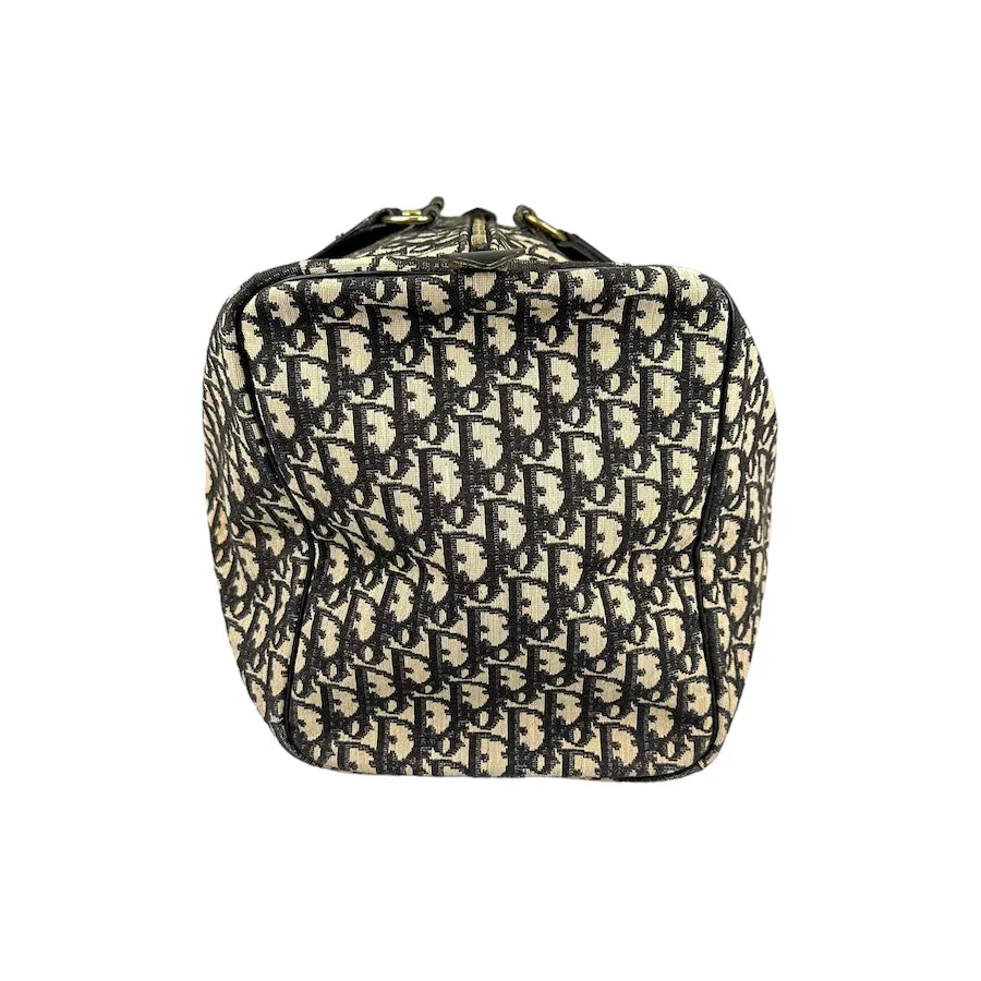 DIOR MONOGRAM CANVAS VINTAGE 45 BOSTON DUFFLE BAG - CLASSIC 1038FJ