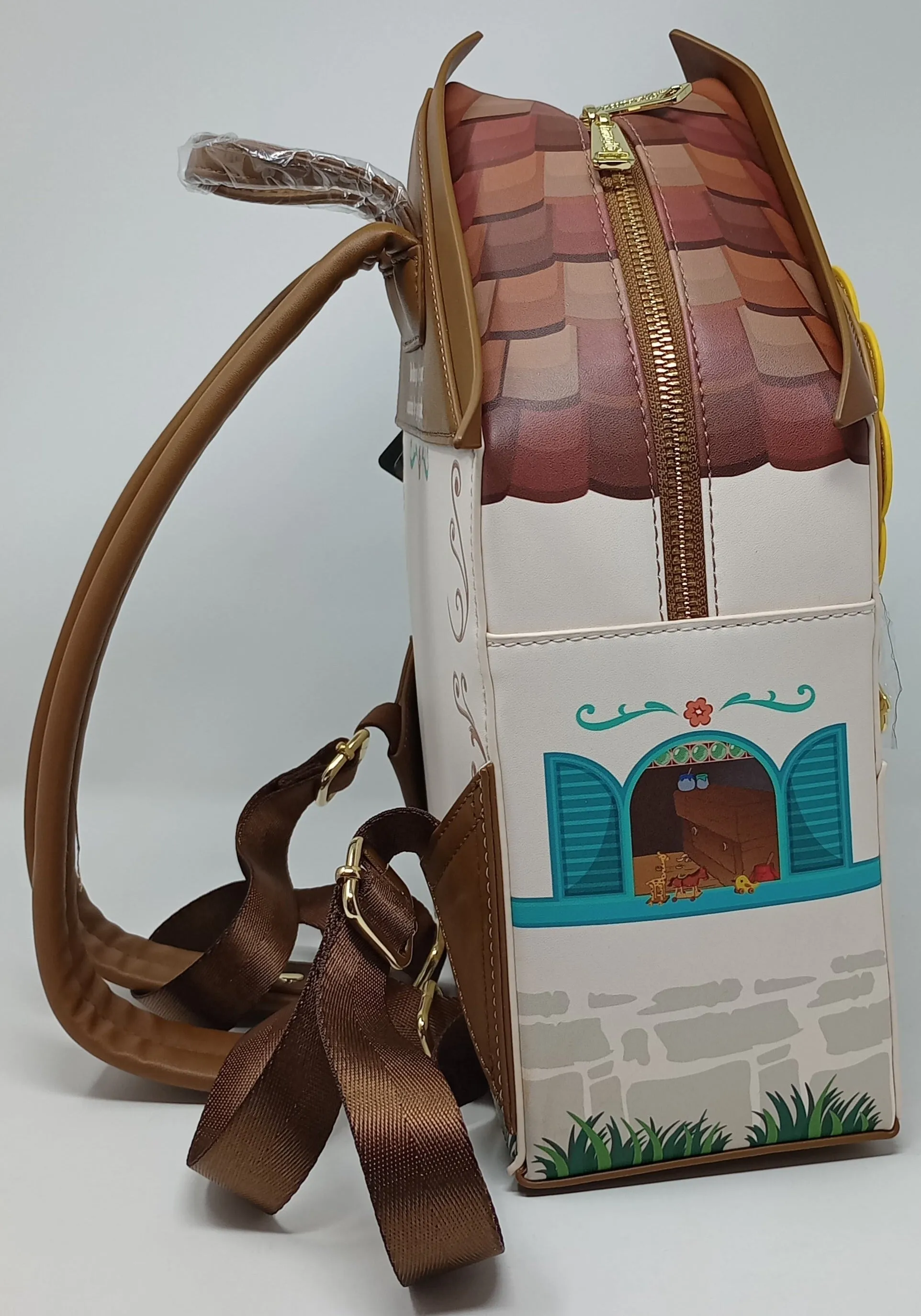 Disney Mini Backpack Geppetto and Pinocchio Cuckcoo Clock 2023 WonderCon Exclusive Loungefly