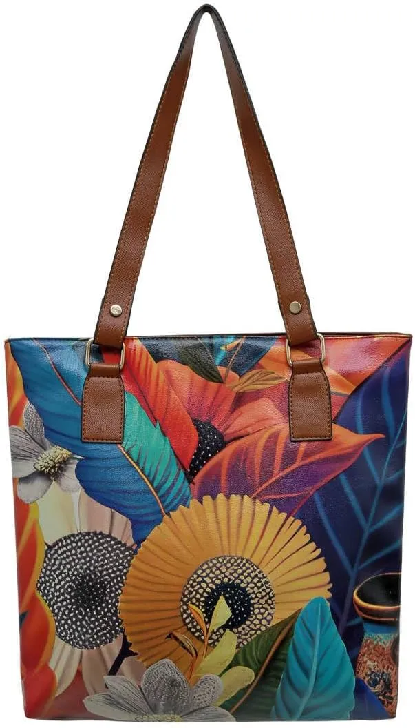 DOGO Vegan Women's Shoulder Bags Handmade Shoulder Bags and Handbag Multi Pocket Bag