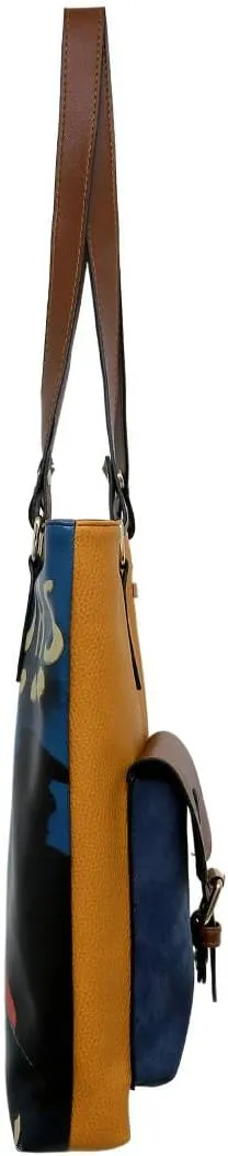 DOGO Vegan Women's Shoulder Bags Handmade Shoulder Bags and Handbag Multi Pocket Bag