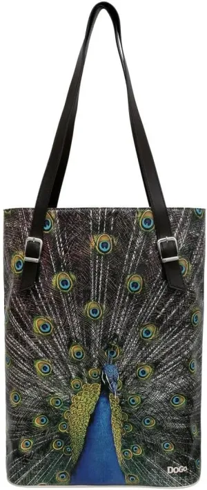 DOGO Vegan Women's Shoulder Bags Shoulder Bags Tall Bag - All Beauty is in You, multicoloured