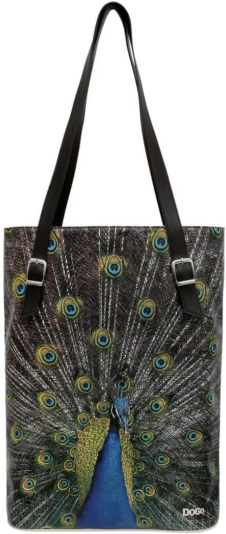 DOGO Vegan Women's Shoulder Bags Shoulder Bags Tall Bag - All Beauty is in You, multicoloured