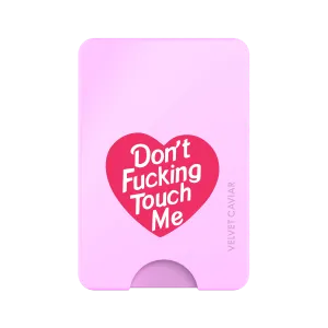 Don't F Touch Me MagSafe Wallet