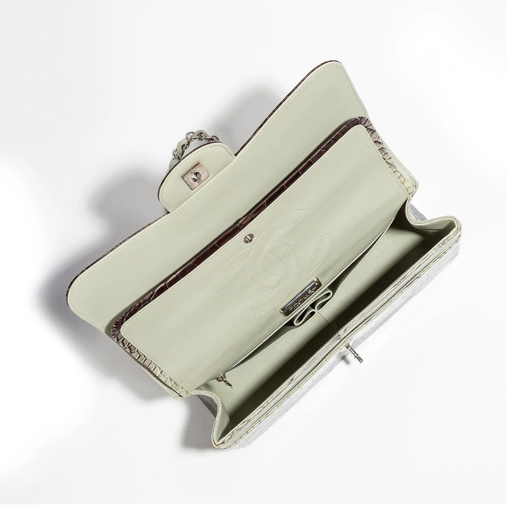 Double Flap Jumbo Ombre Grey